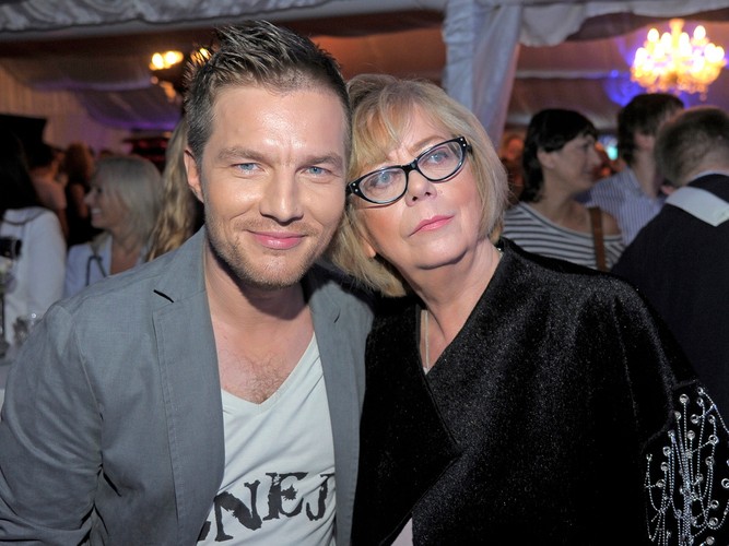 Adam Sztaba i Elżbieta Zapendowska