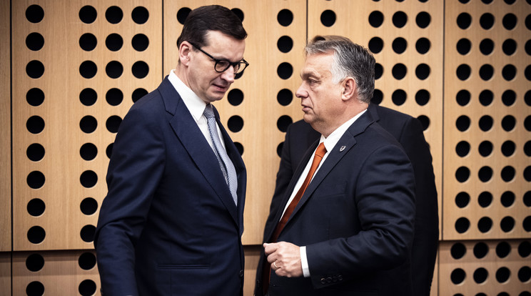  Orbán Viktor és Mateusz Morawiecki lengyel kormányfő biztosan ott lesz Maridban a találkozón/ Fotó:  MTI/Miniszterelnöki Sajtóiroda/Fischer Zoltán