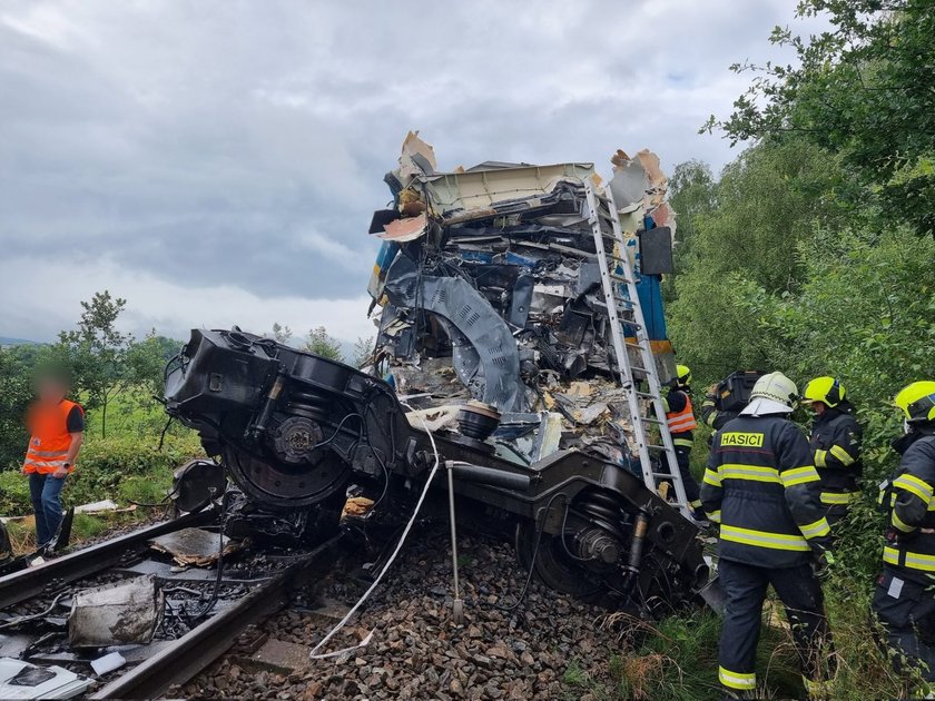 Czechy. Zderzenie dwóch pociągów. Są ofiary śmiertelne