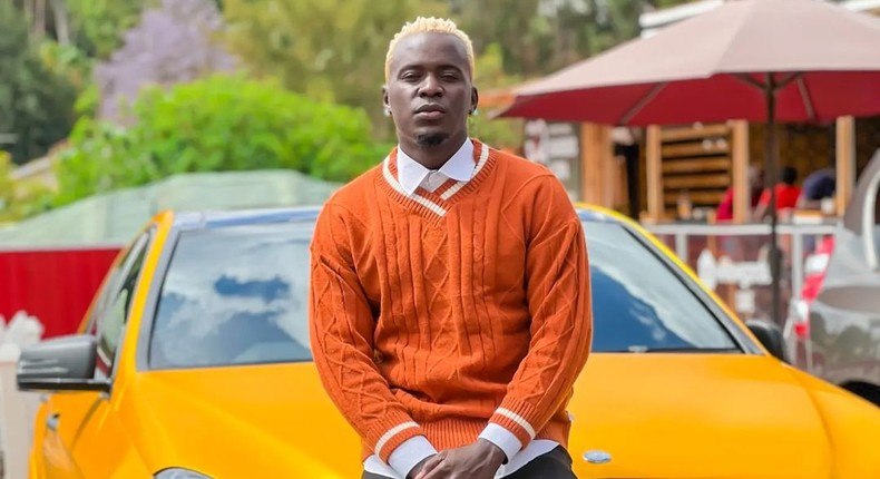 Willy Paul who has named his two cars Rihanna and Beyonce