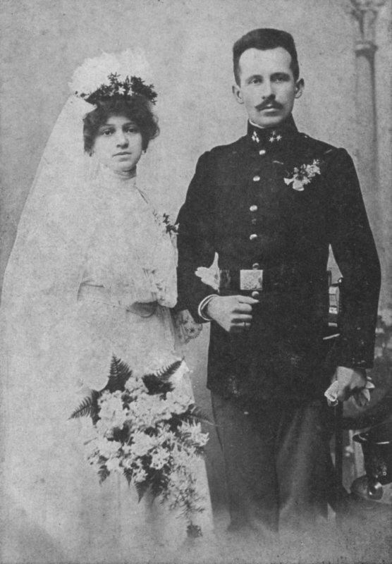 Emilia i Karol Wojtyła - zdjęcie ślubne