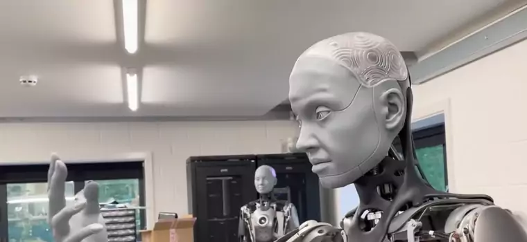 Robot Ameca to nowa Dolina Niesamowitości - maszyna idealnie odwzorowuje mimikę ludzką
