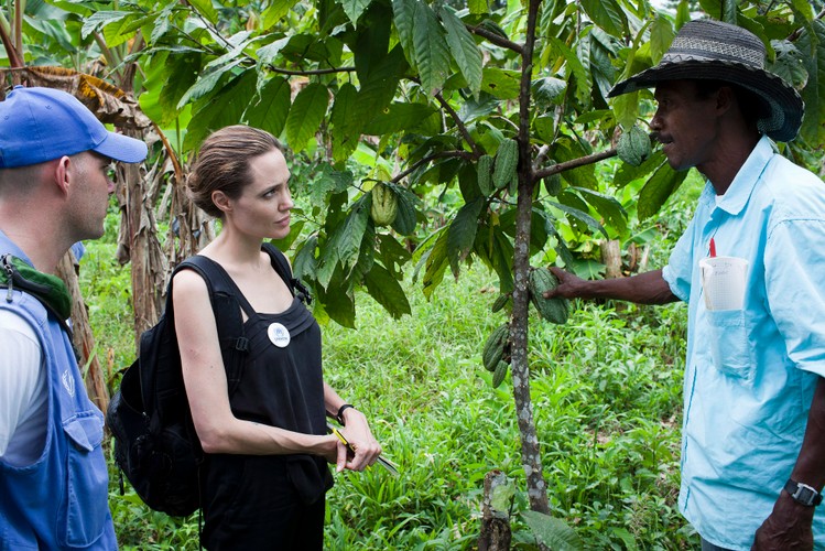 Angelina Jolie w Ekwadorze