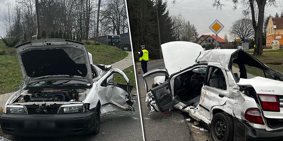 Tragiczny wypadek w Niebrzydowie Wielkim.