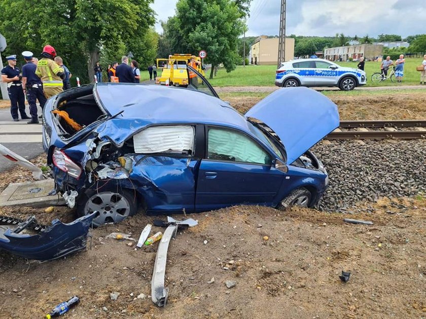 Dramatyczny wypadek w Wielkopolsce. "Myślała, że maszynista ją przepuszcza"