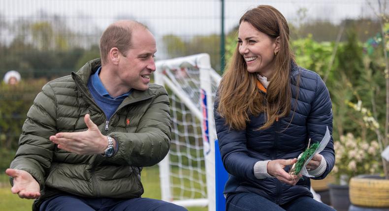 Prince William and Kate Middleton. ANDY COMMINS/POOL/AFP/Getty Images