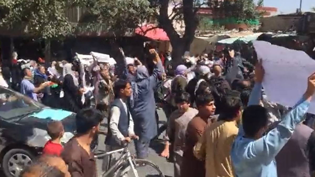 Afganistan: Protesty w Kabulu przeciw talibom i ingerencji Pakistanu