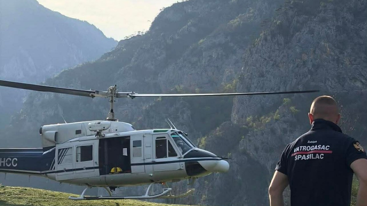 Spašavanje povređene turistkinje na Žabljaku 