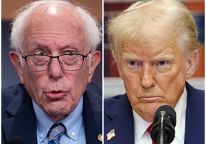 Berni Sanders, Donald Tramp