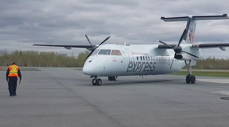 Az Air Canada Dash 8-asával történt a rendkívüli esemény