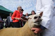 Theresa May Visits The Royal Welsh Show