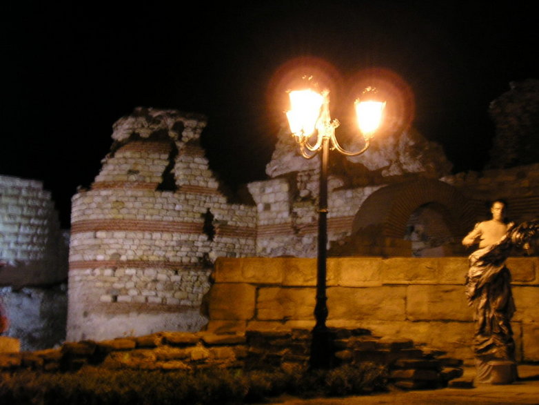 Bizantyjskie mury Nesebyru