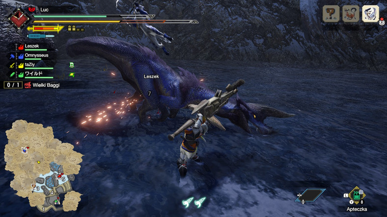 Monster Hunter Rise - screenshot z gry (wersja na Nintendo Switch)