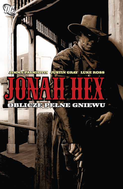 "Jonah Hex. Oblicze pełne gniewu" (okładka)