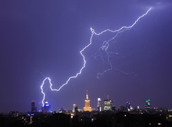 Groźne burze przewaliły się przez Polskę