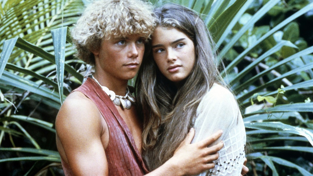 Kristofer Atkins i Bruk Šilds u filmu "Plava laguna"