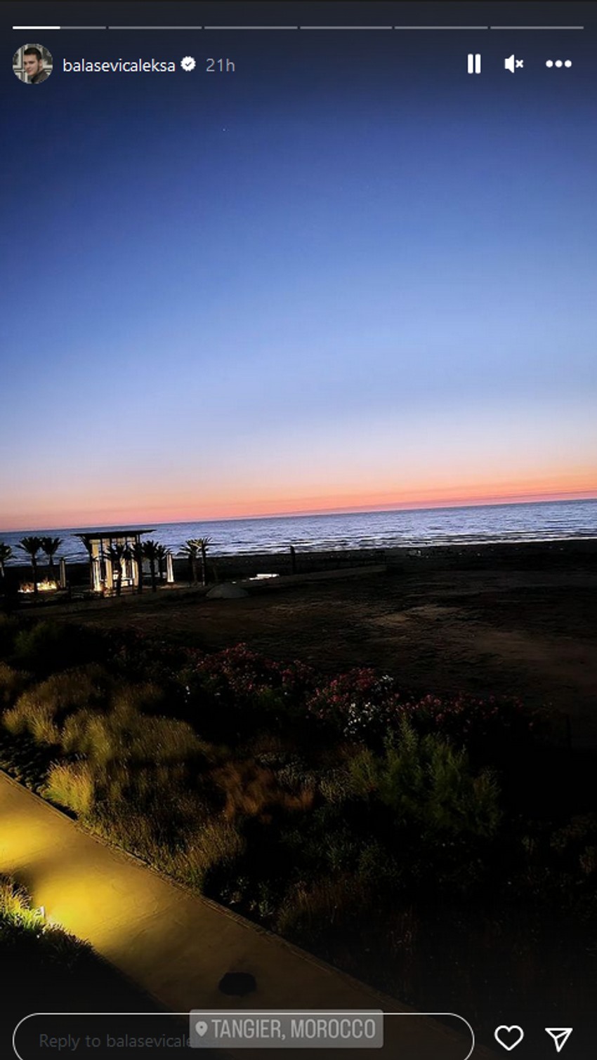 Aleksa Balašević u Maroku