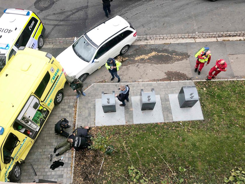 Atak w Oslo. Napastnik ukradł ambulans i wjechał w ludzi