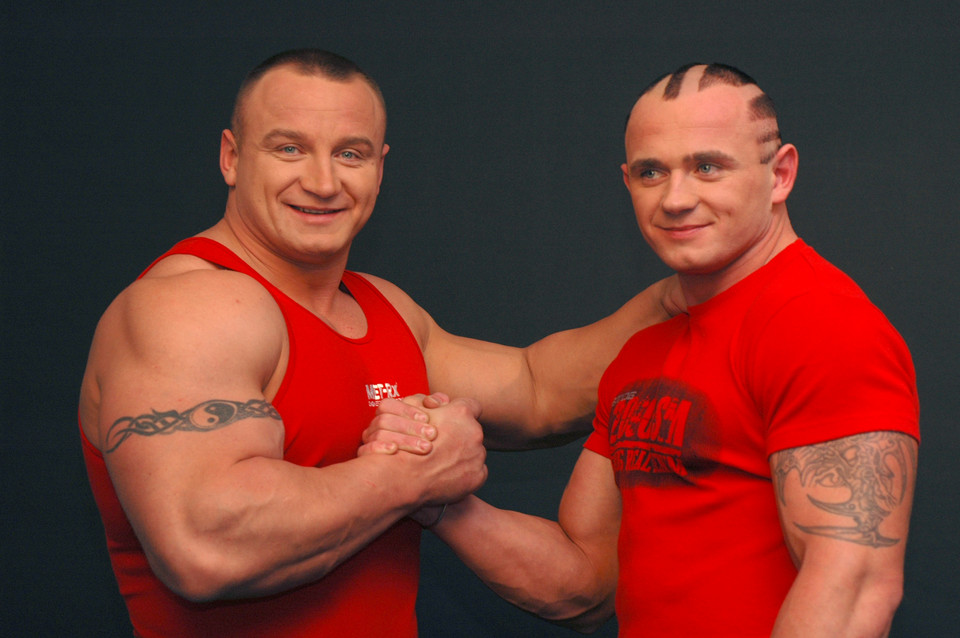 Mariusz Pudzianowski z bratem