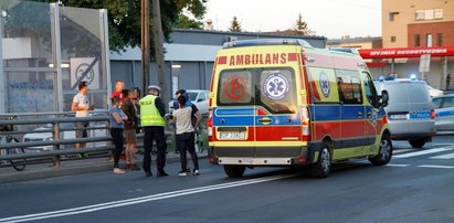 Potrącił na pasach kobietę z wózkiem