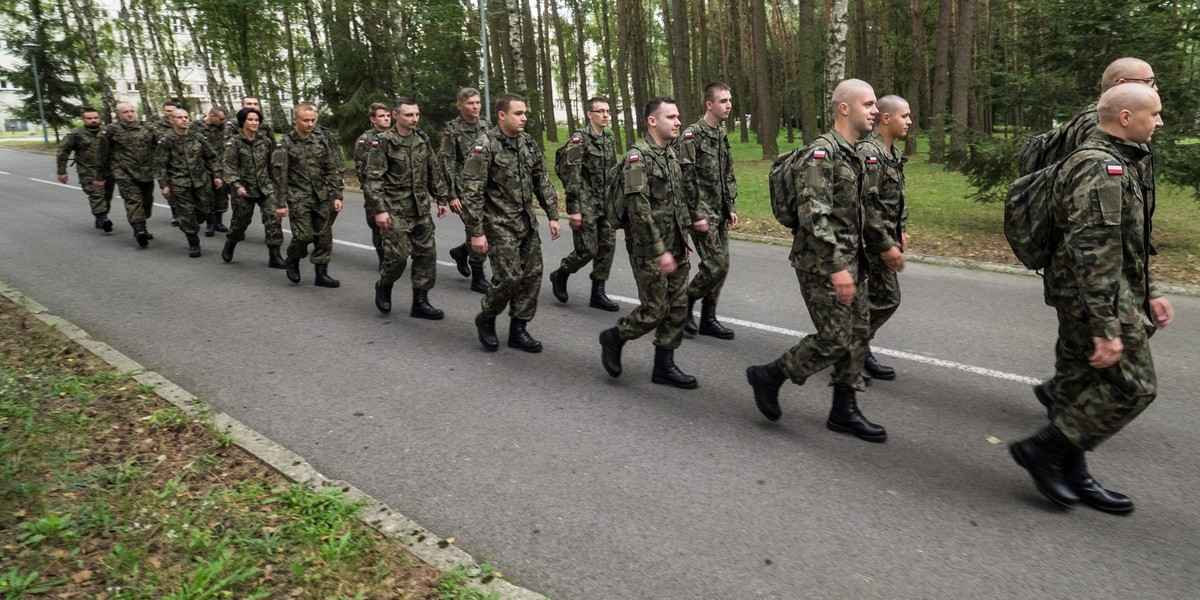 Wojska Obrony Terytorialnej szkolą się w Zgierzu 