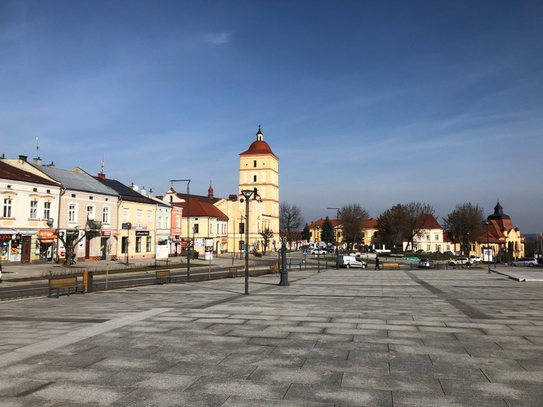 Rynek w Leżajsku