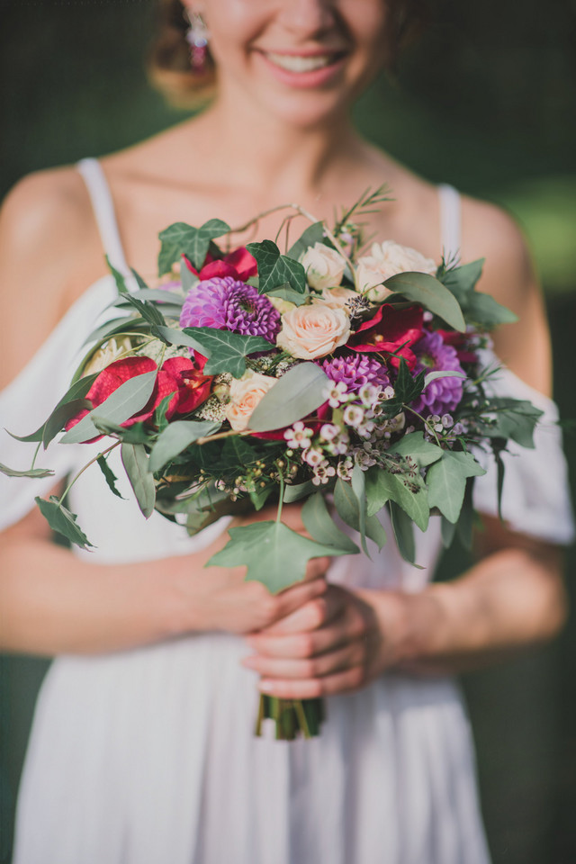 Green wedding chic