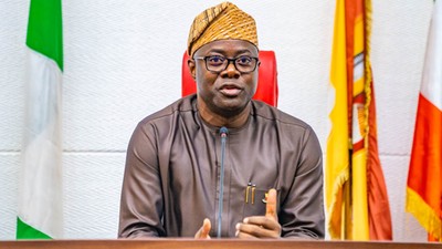 Oyo state Governor, Seyi Makinde. [Twitter/@SeyiMakinde]