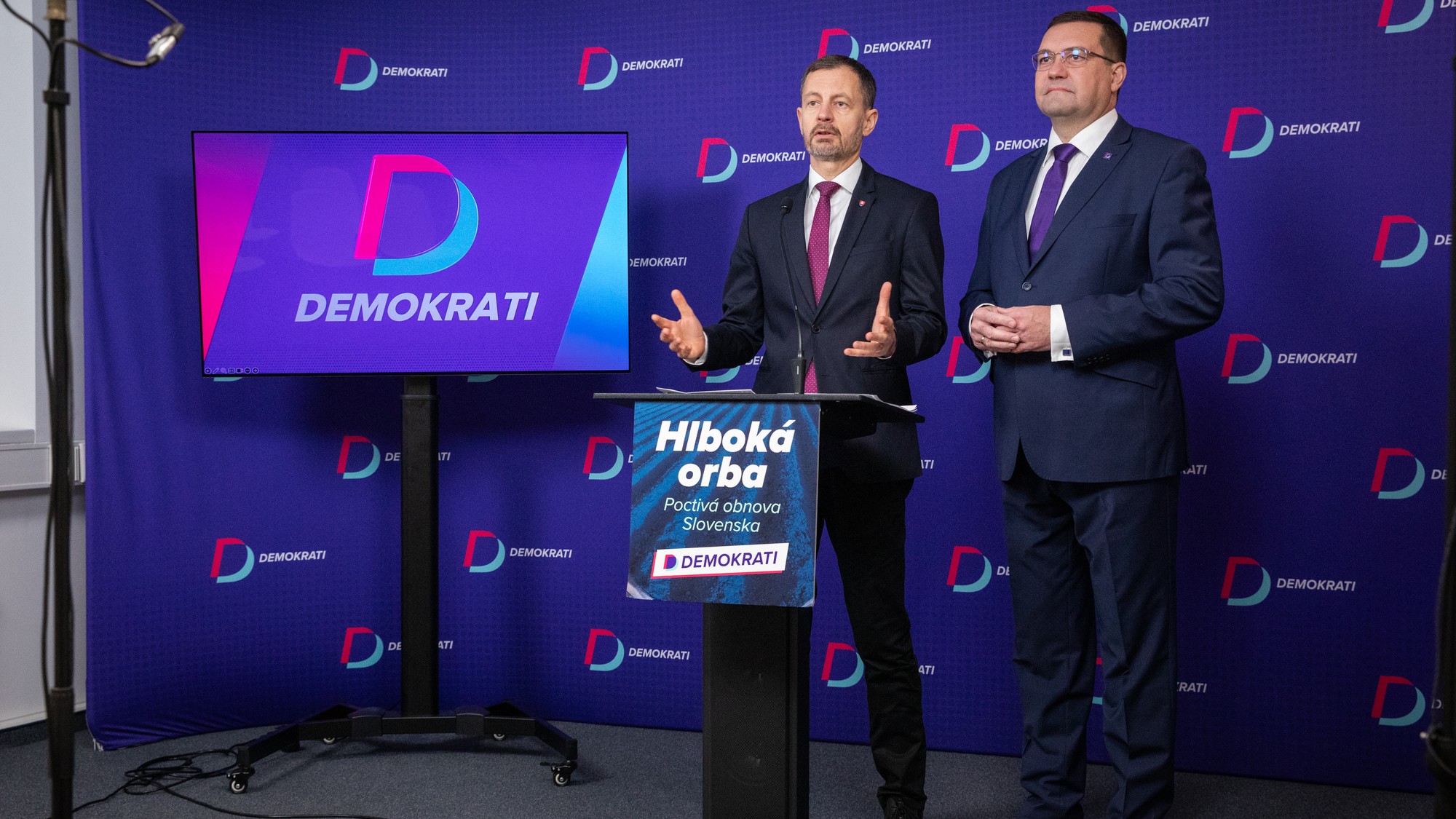Eduard Heger a Viliam Novotný