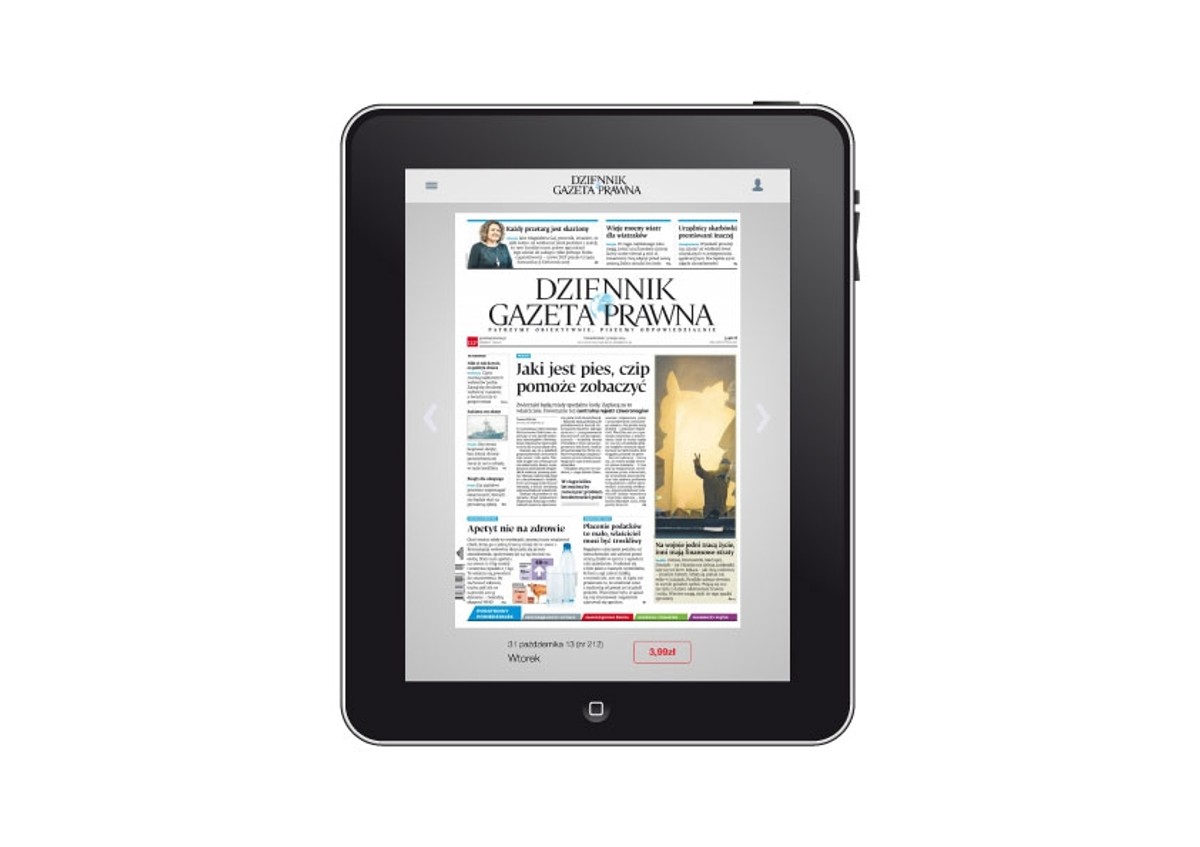 Dziennik Gazeta Prawna w wersji mobilnej