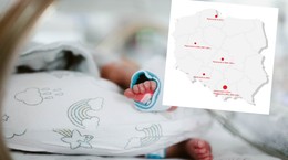 Krakowskie pięcioraczki nie były pierwsze. Tu w Polsce rodzi się najwięcej takich dzieci [MAPA]