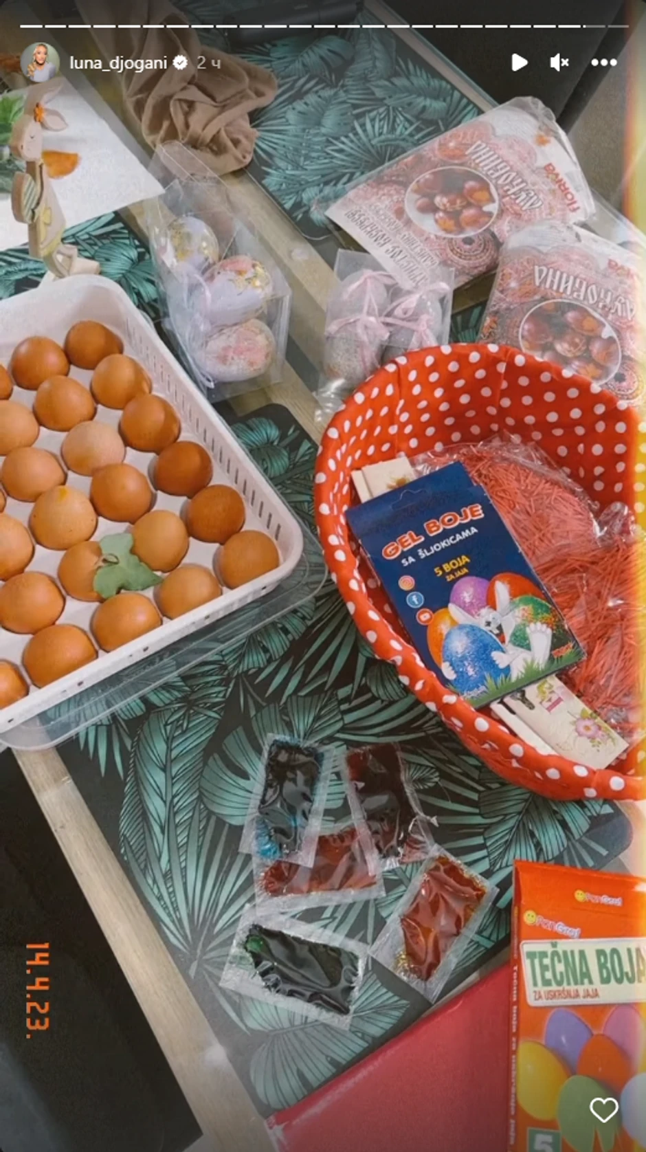 Poznati ofarbali jaja za Vaskrs