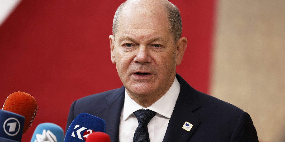 Kanclerz Niemiec Olaf Scholz