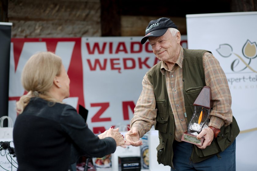 Marian Opania i Laura Łącz