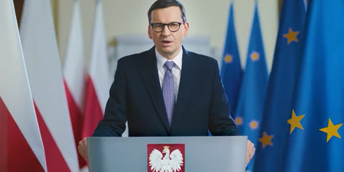 Morawiecki nagrał przesłanie po angielsku. Ważne przesłanie.