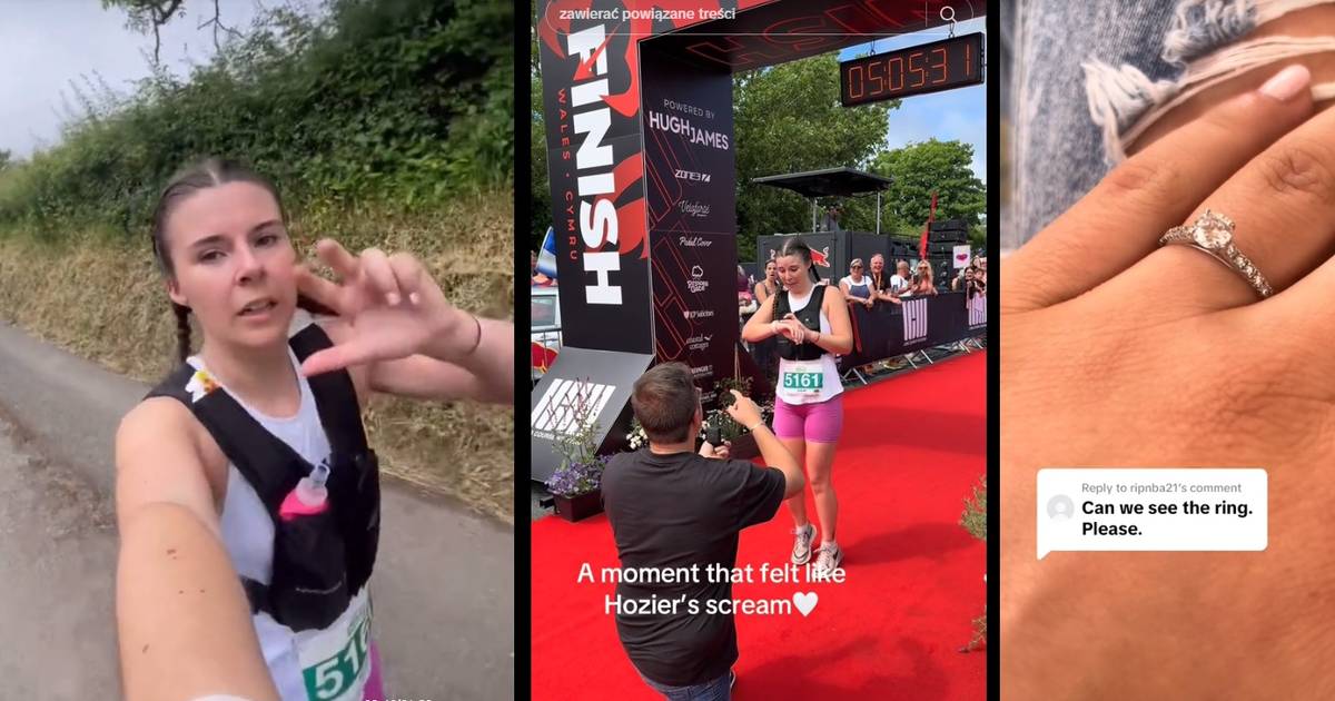 Oświadczyny na mecie maratonu. Internauci nie zostawili na nim suchej nitki