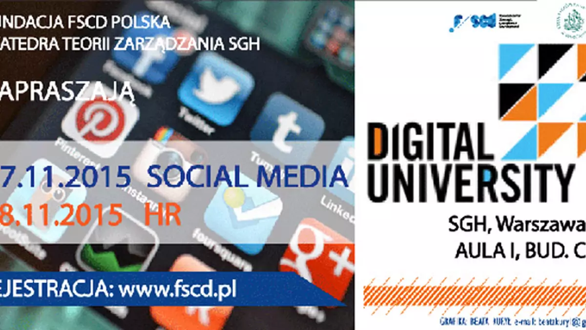 Digital University: Drugi zjazd w tym roku akademickim już 27 listopada!