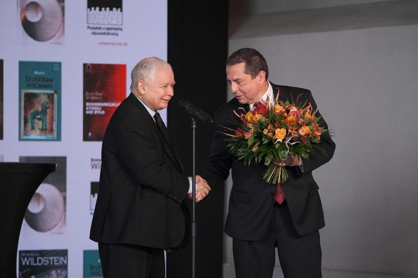 Jarosław Kaczyński i Bronisław Wildstein