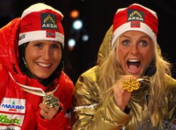 Rywalki Justyny Kowalczyk zmierzą się z... mężczyznami