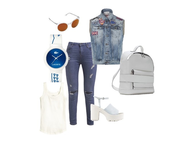 STYLIZACJE z dżinsami na lato 2015