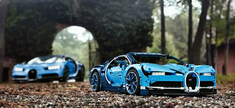 Bugatti Chiron - połączenie sztuki, inżynierii i klocków
