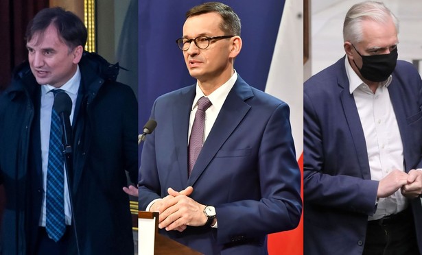 Zbigniew Ziobro, Mateusz Morawiecki, Jarosław Gowin