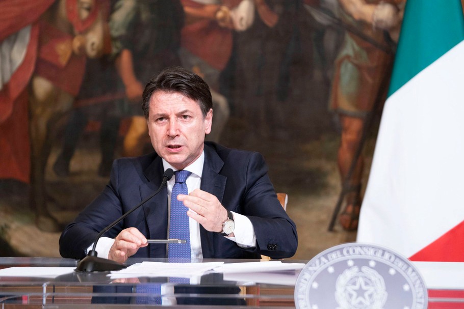 Premier Włoch Giuseppe Conte