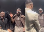Anthony Joshua and Burna Boy: Nigerian-born boxer and African giant team up for Boss at Milan Fashion Week