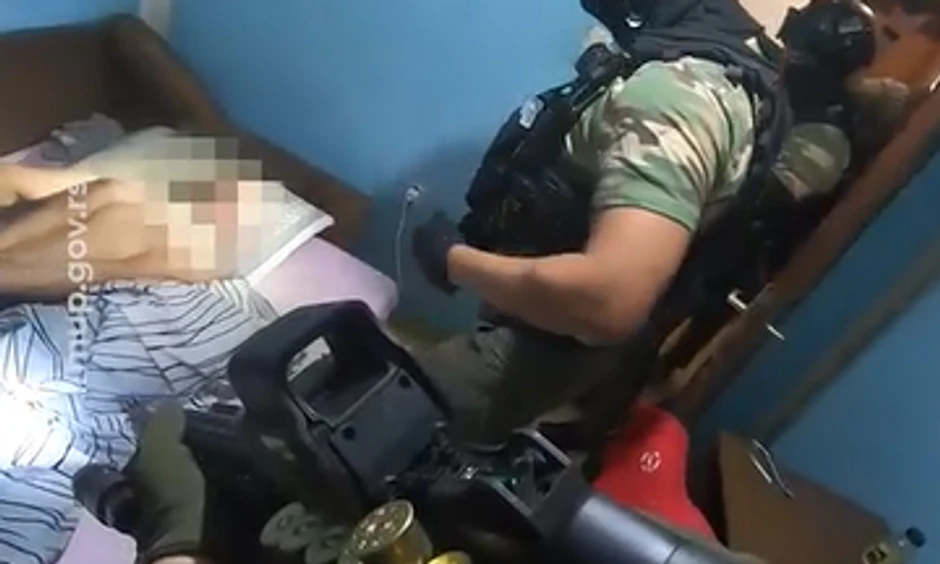 Hapšenje piromana u Beogradu