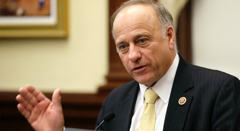 Republican Rep. Steve King of Iowa.