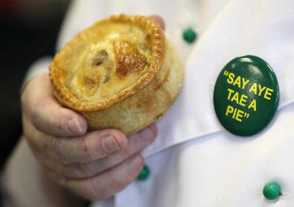 Mistrzostwa świata w pieczeniu Scotch pie w Dunfermline, fot. Getty Images