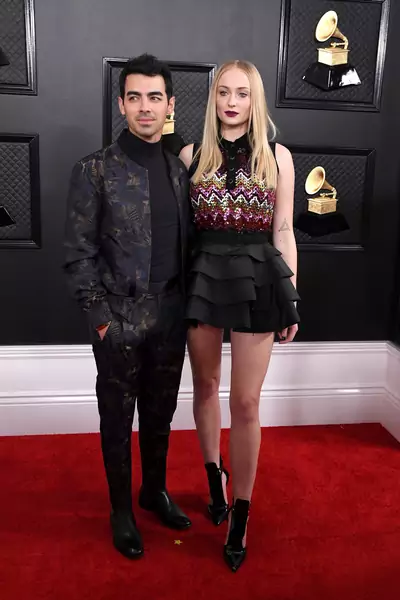 Grammy 2020 Joe Jonas i Sophie Turner / Steve GranitzGettyImages 