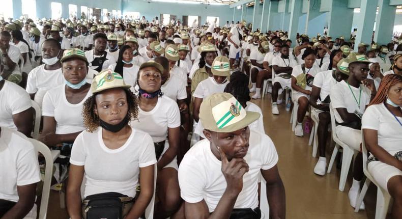 Members of the National Youth Service Corps (NYSC) [EFCC]