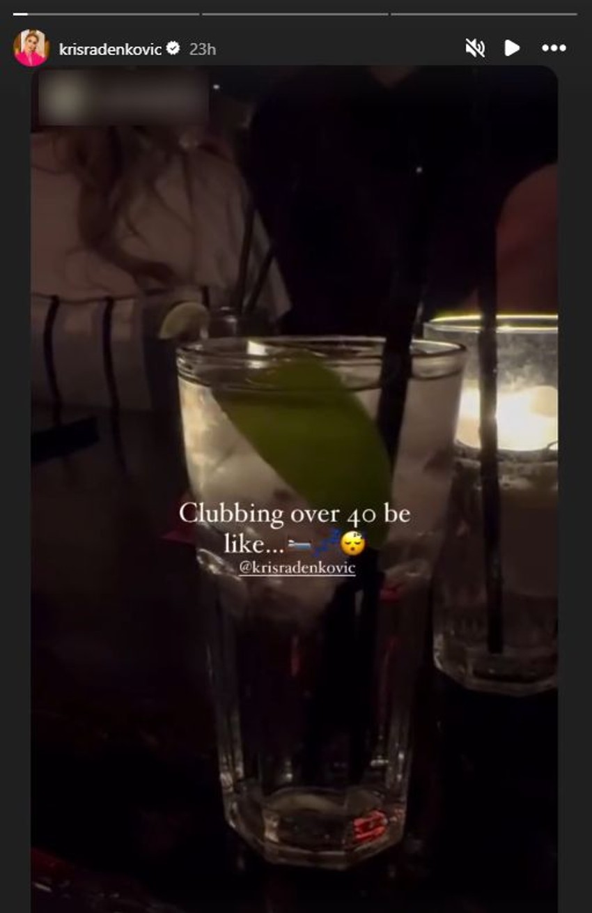 Kristina Radenković, objava